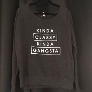 Graphic Crewneck Sweater